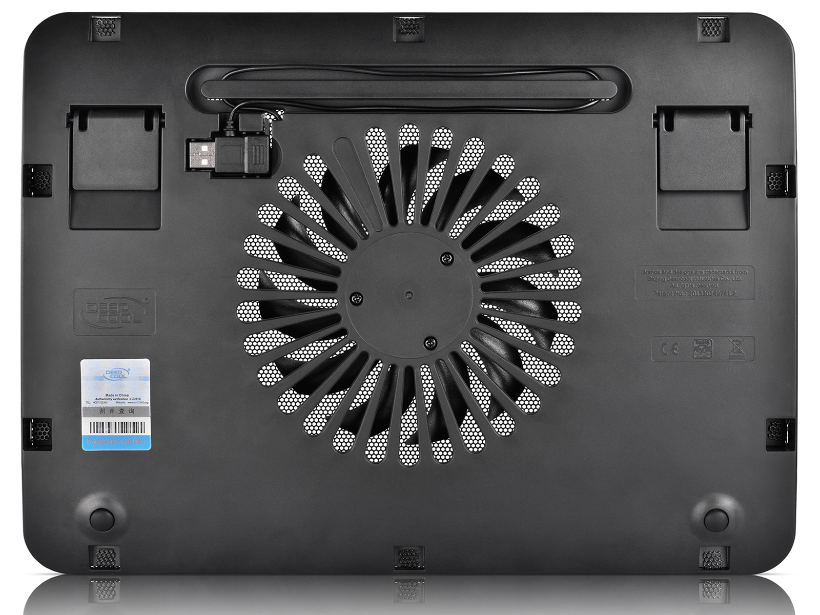 DeepCool Охладител за лаптоп Notebook Cooler WIND PAL MINI 15.6"- black