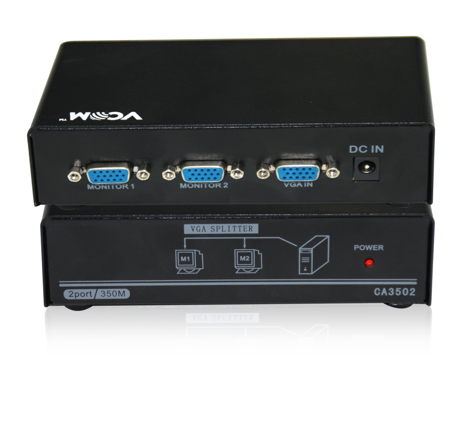 VCom Сплитер VGA Splitter 1x2 - DD132