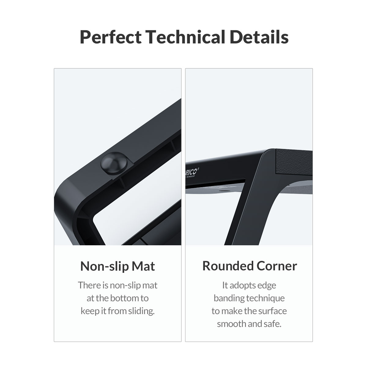 Orico Стойка за монитор Desk Monitor Stand - HSQ-M1-BK