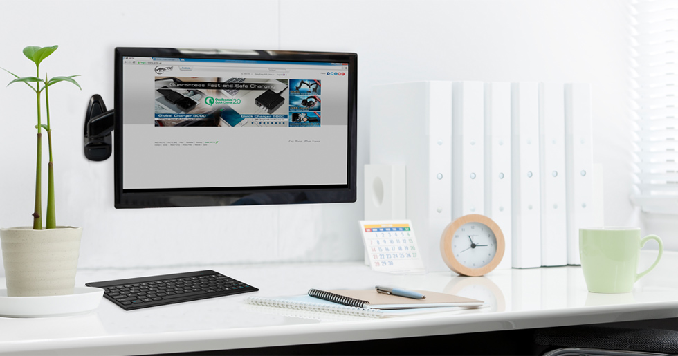 Arctic Стойка за монитор за стена WALL Mount Monitor W1-3D - AEMNT00032A