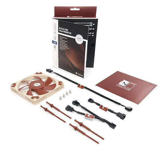 Noctua Вентилатор нископрофилен Fan 120x120x15mm NF-A12x15-PWM
