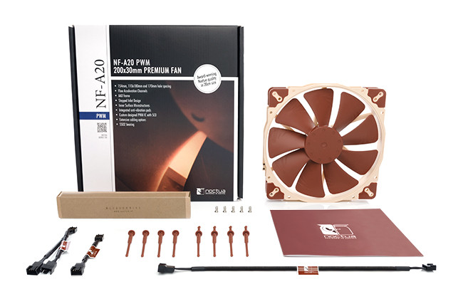 Noctua Вентилатор Fan 200x200x30mm NF-A20-PWM