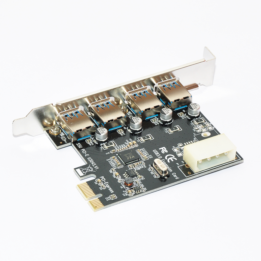 Makki PCI-E card 4 x USB3.0 port - MAKKI-PCIE-4XUSB30-V1