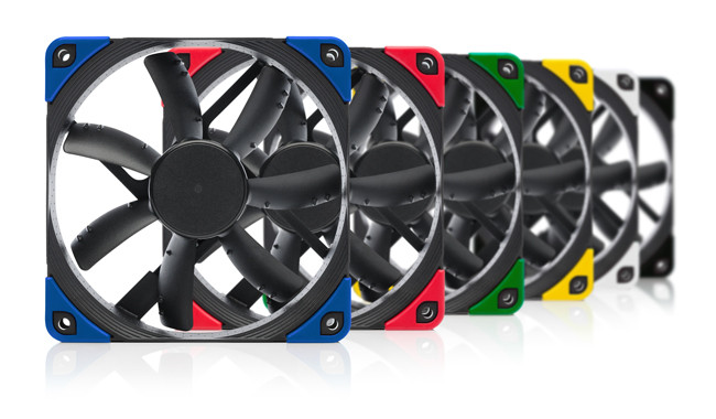 Noctua вентилатор Fan 120mm NF-S12A PWM Chromax.black.swap