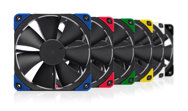 Noctua вентилатор Fan 120mm NF-F12 PWM Chromax.black.swap