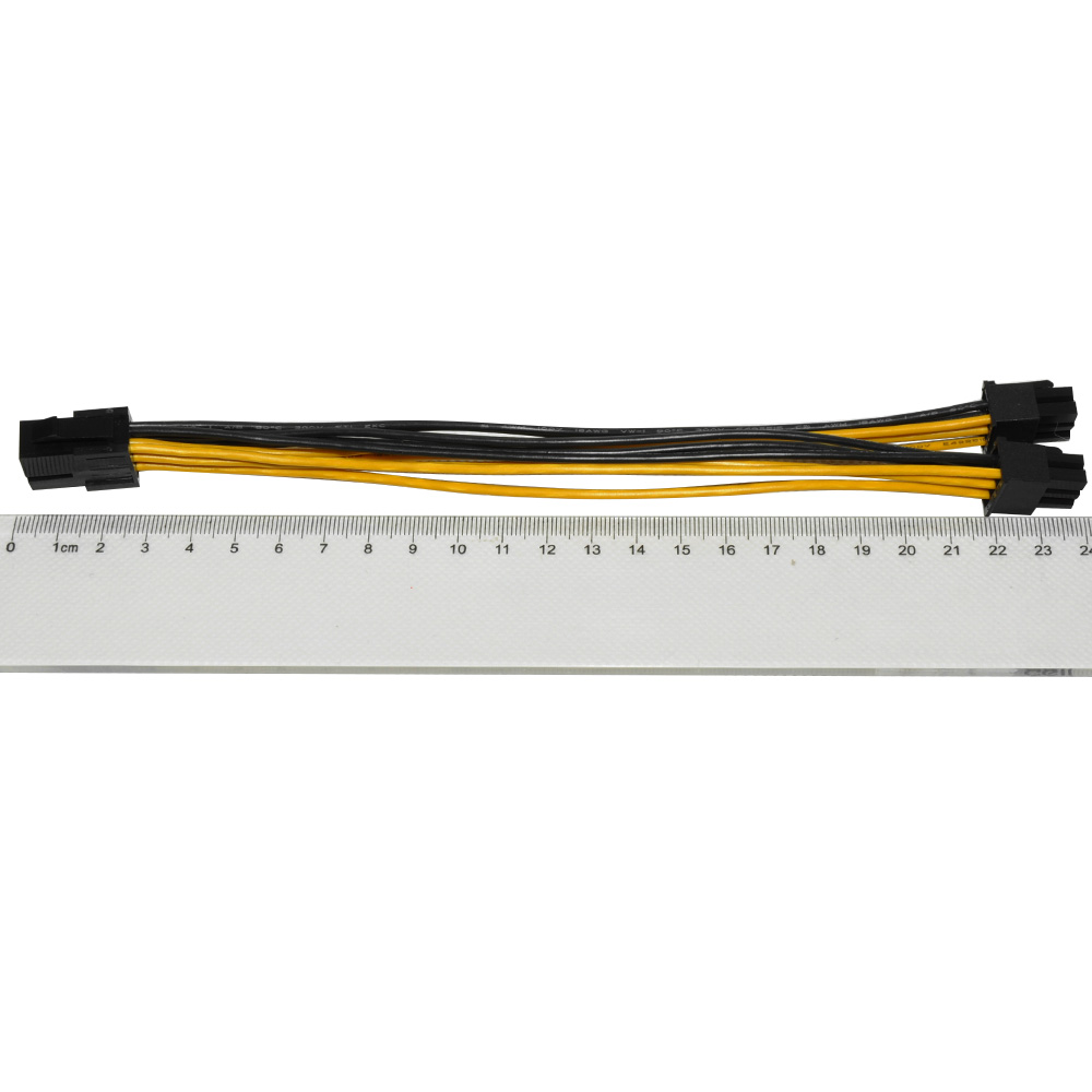 Makki Mining PCI-E Splitter 6pin -> 2x 6pin - MAKKI-CABLE-PCIE6-TO-2x6