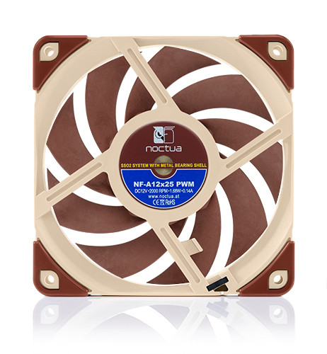 Noctua Вентилатор Fan 120mm NF-A12x25-PWM