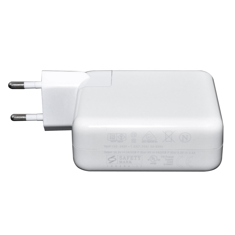 Makki зарядно за лаптоп заместител Laptop Adapter Apple - 61W TYPE-C With USB-C Cable - MAKKI-NA-AP-37