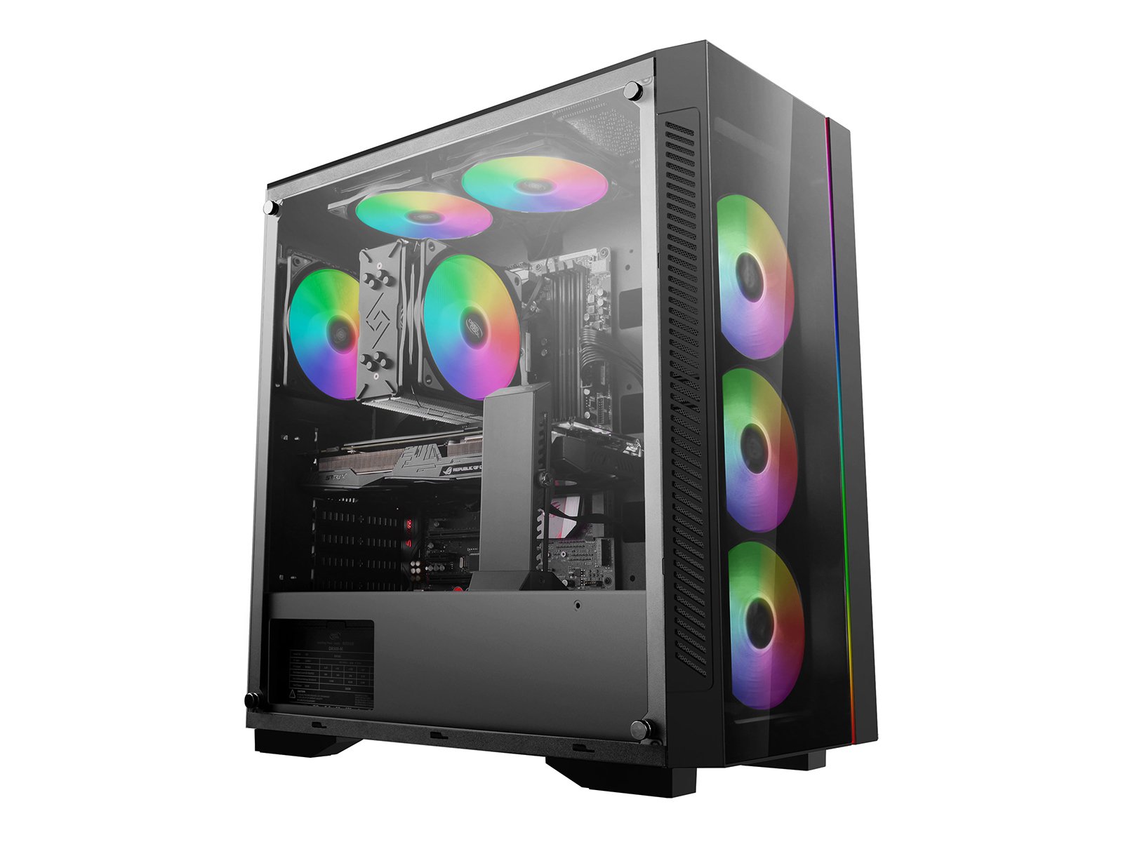 DeepCool кутия Case ATX MATREXX 55 V3 ADD-RGB 3F