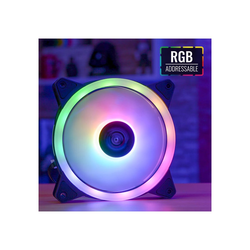 AeroCool вентилатор Fan 120 mm - Duo 12 - Addressable RGB - ACF3-DU10217.11