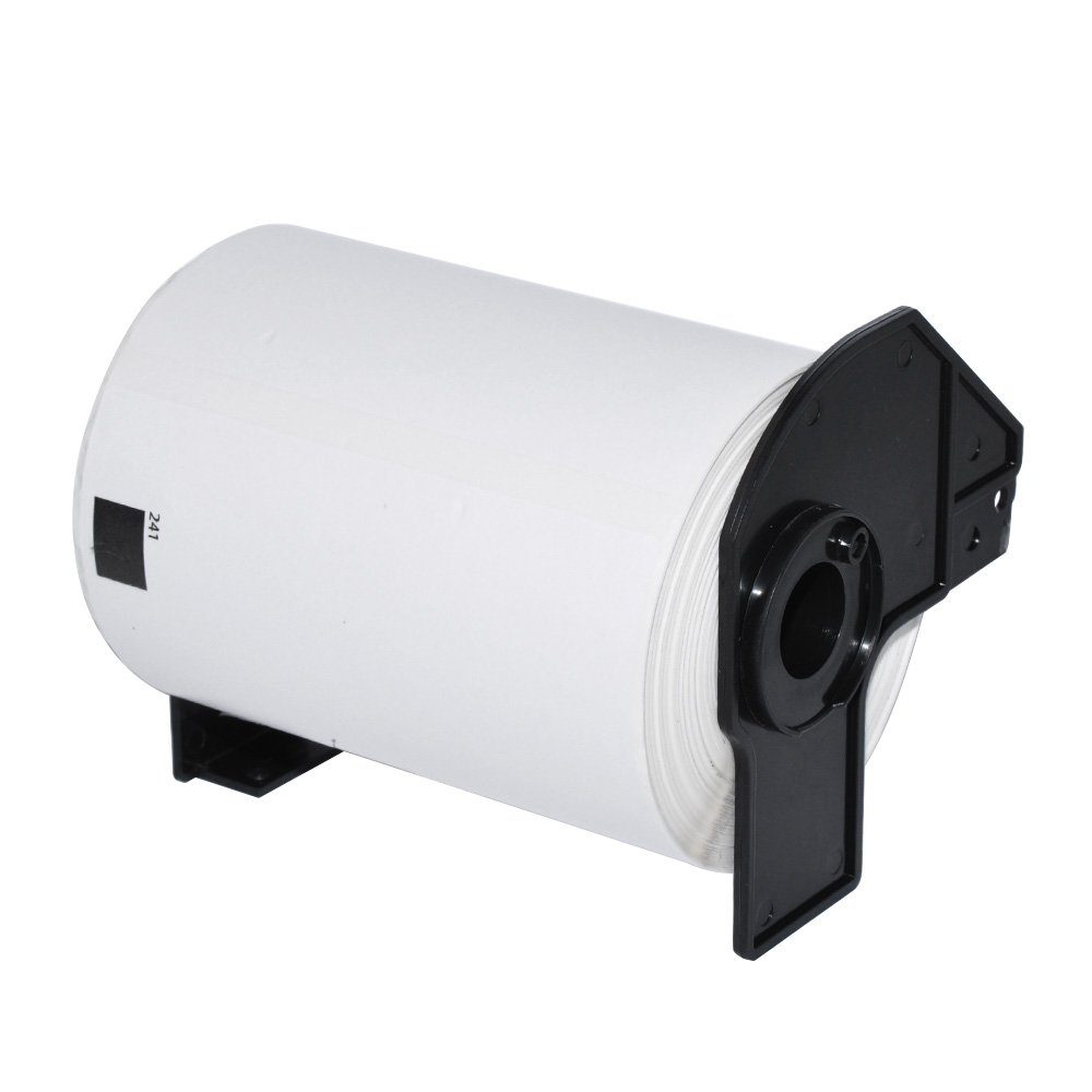 Makki съвместими етикети Brother DK-11241 - Large Shipping Label, 102 x152 mm, 1roll x 200 labels, Black on White - MK-DK-11241