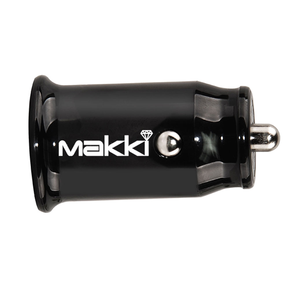 Makki зарядно за кола Fast Charger Car - Type-C + USB QC3.0 20W - MAKKI-CC20W02-BK