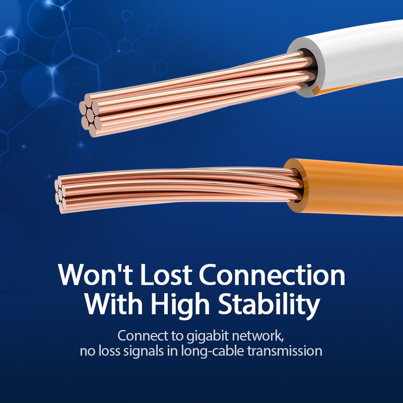 Vention Кабел LAN UTP Cat.6 Patch Cable - 5M Black - IBEBJ