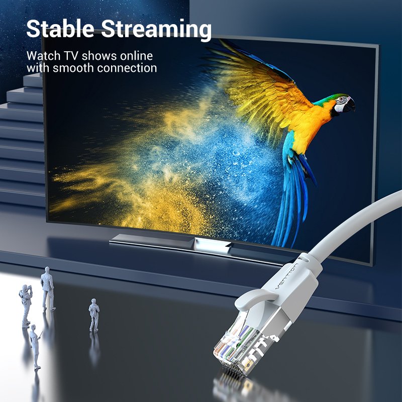 Vention Кабел LAN UTP Cat.6 Patch Cable - 5M Gray - IBEHJ
