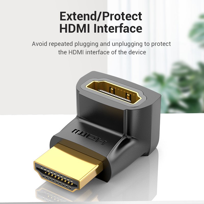 Vention Адаптер Adapter HDMI Right Angle 270 Degree M/F - AINB0