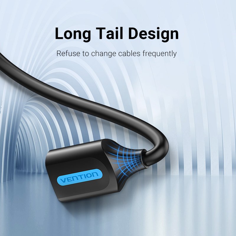 Vention Кабел USB 3.0 Extension AM / AF - 1.5M Black - CBHBG