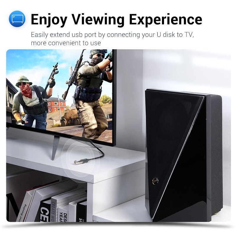 Vention Кабел USB 3.0 Extension AM / AF - 1.5M Black - CBHBG