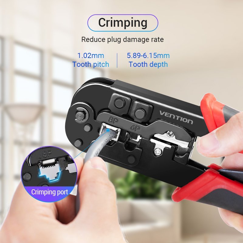 Vention Клещи за кримпване Multi-Fuction Crimping Tool - KEAB0