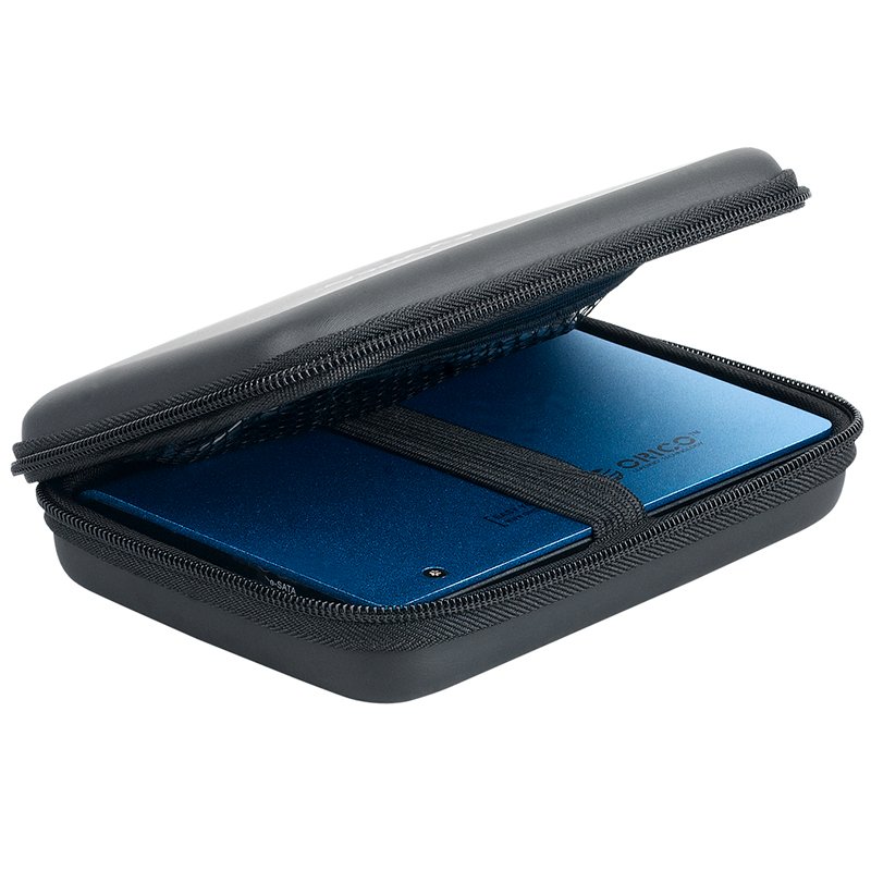 Orico калъф за външни дискове Portable Storage Bag - 2.5" Black - PHB-25-BK
