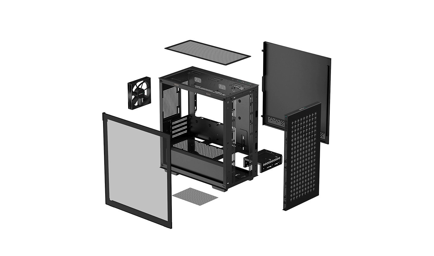 DeepCool кутия Case mATX - CH370