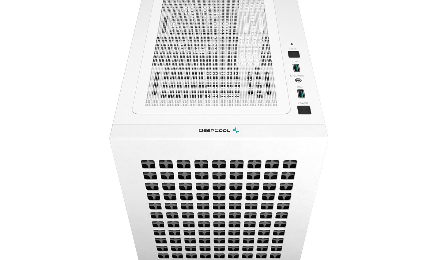 DeepCool кутия Case mATX - CH370 WH