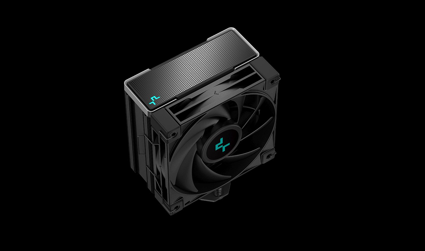 DeepCool охладител CPU Cooler AK400 Zero Dark - LGA1700/AM5
