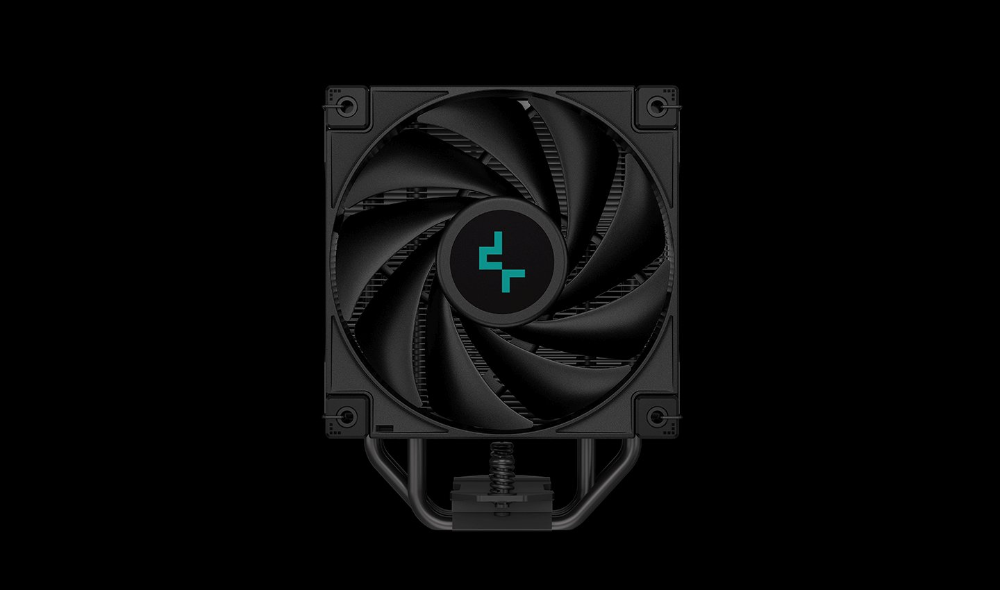 DeepCool охладител CPU Cooler AK400 Zero Dark - LGA1700/AM5