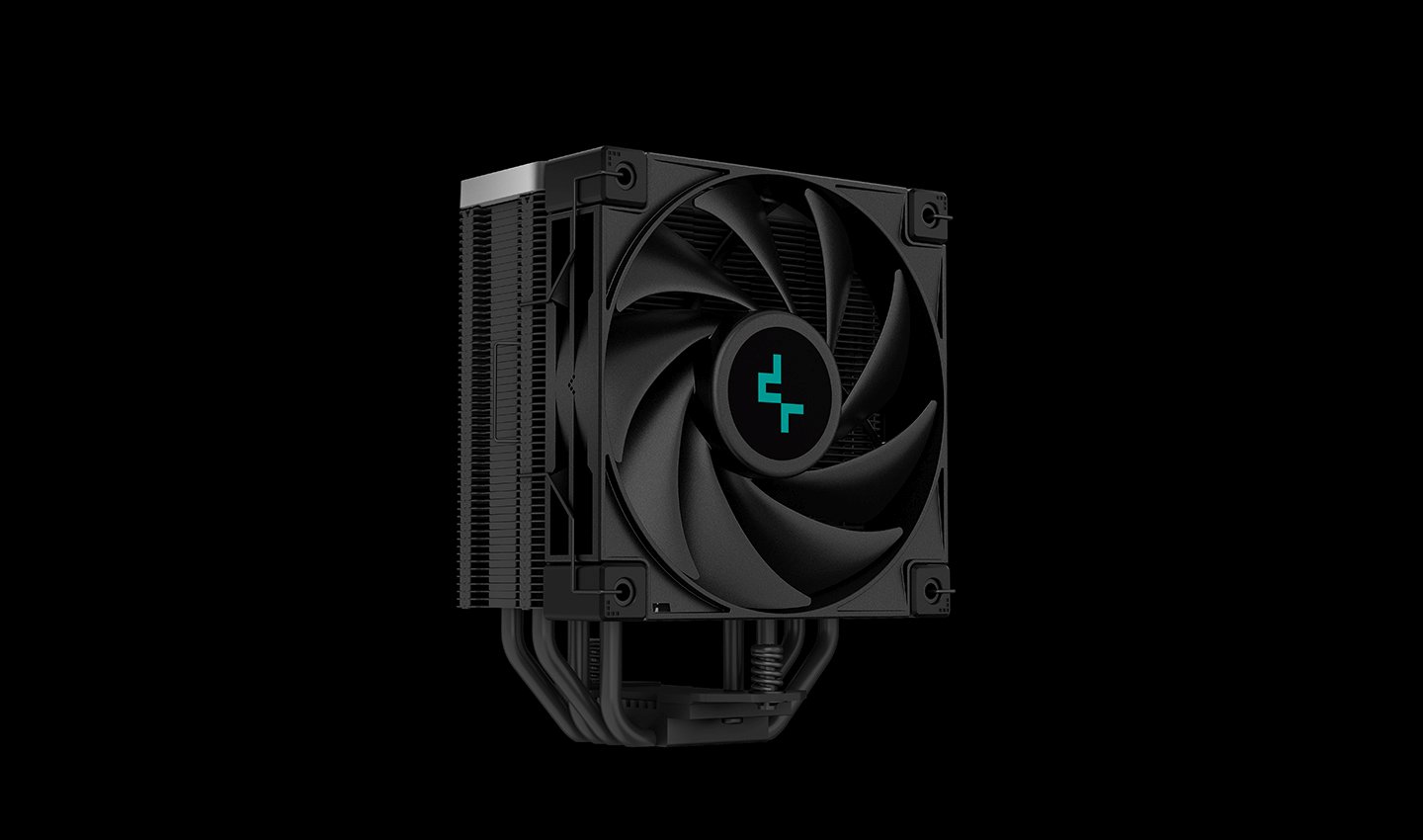 DeepCool охладител CPU Cooler AK400 Zero Dark - LGA1700/AM5