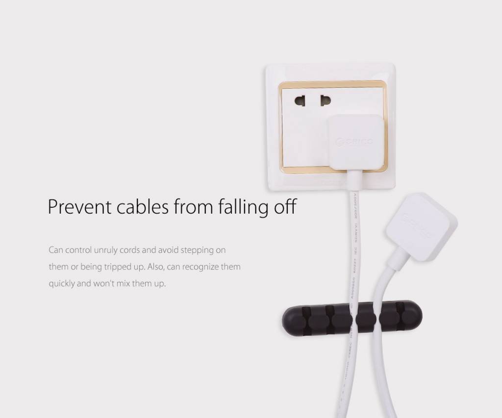 Orico организатор за кабели Cable Management - CBS5-BK