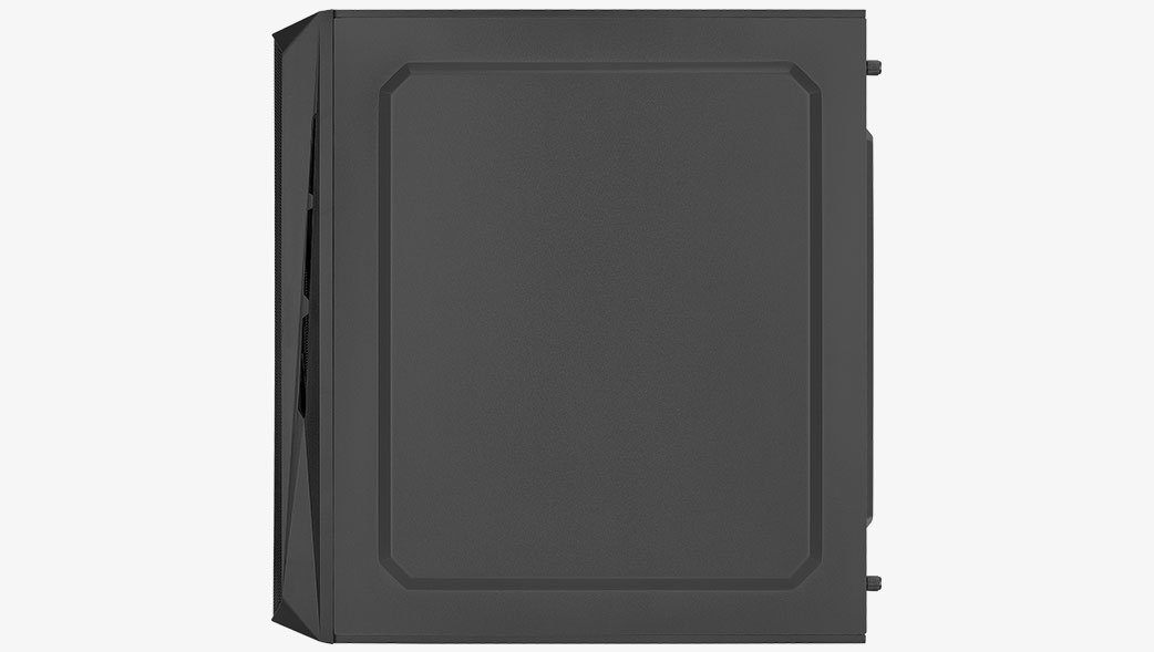 AeroCool кутия Case mATX - CS-107-A-BK-v2 - 3 fans included