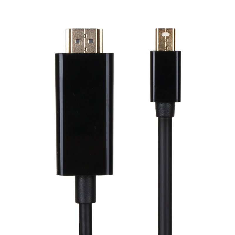 VCom Кабел Mini Display Port M / HDMI M 4K 2160p - CG615L-1.8m-4K Black