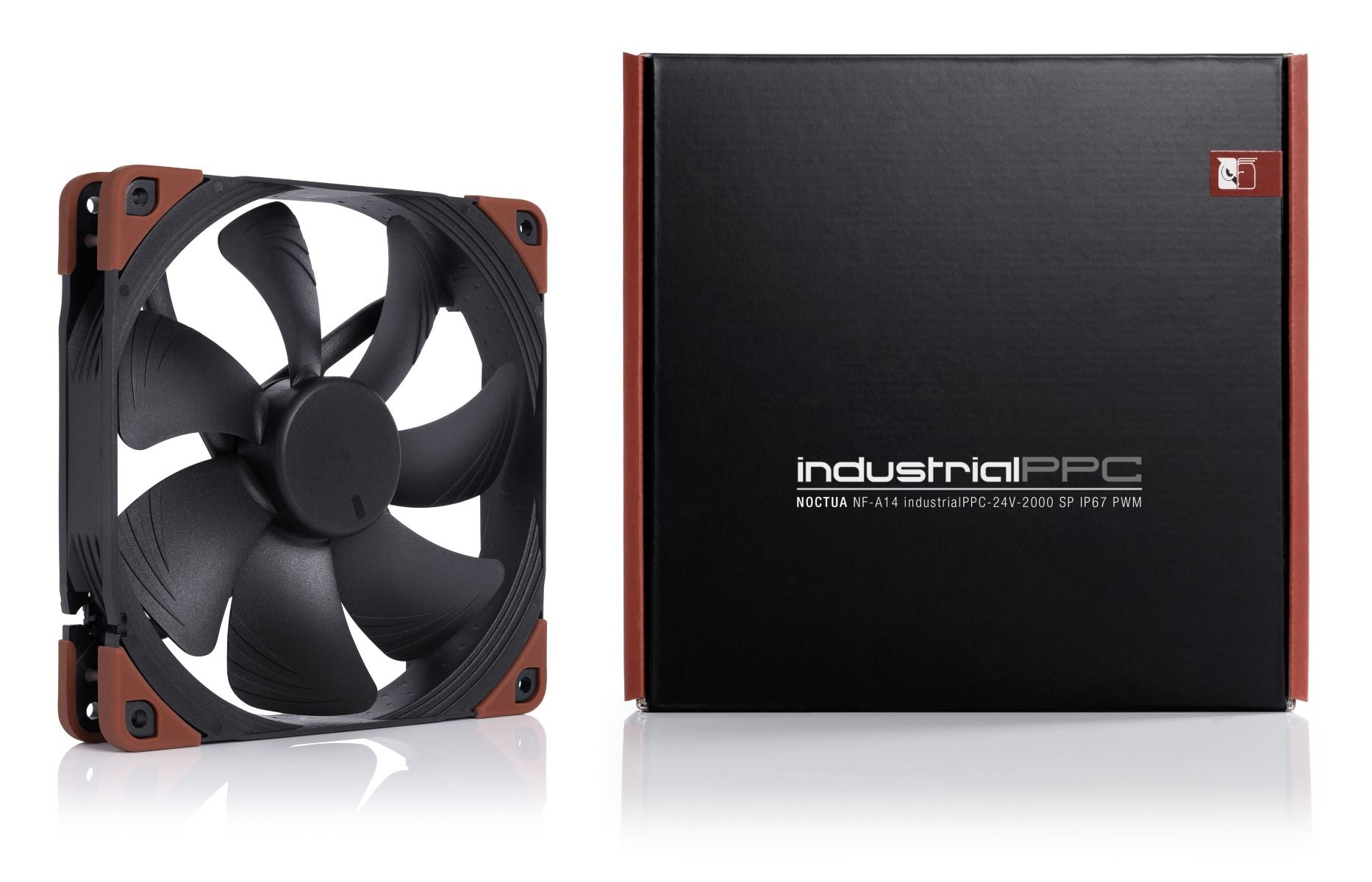 Noctua Влагозащитен / Прахозащитен Вентилатор Fan 140mm single-phase motor NF-A14-iPPC-24V-2000-SP-IP67-PWM