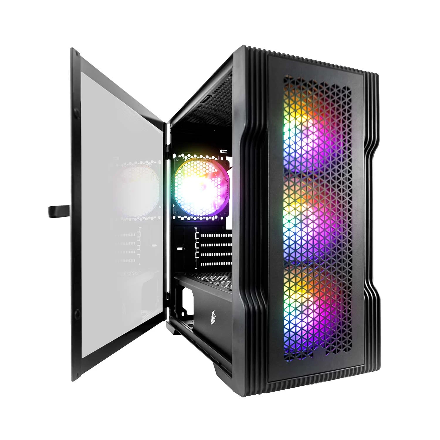 1stPlayer кутия Case mATX - TRILOBITE T3 Mesh Black
