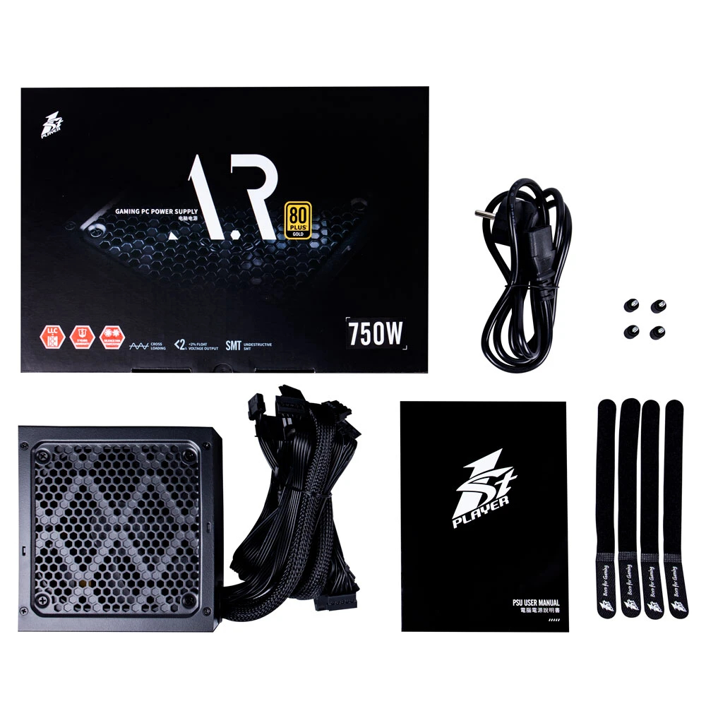1stPlayer захранване PSU 750W Gold - PS-750AR