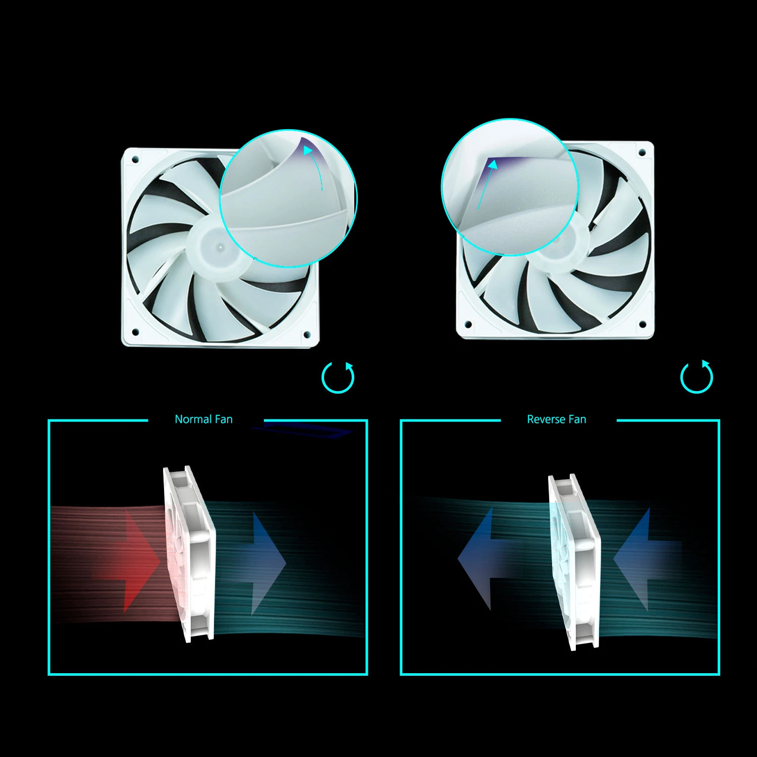 Zalman кутия Case mATX - P30 White - aRGB, Tempered Glass
