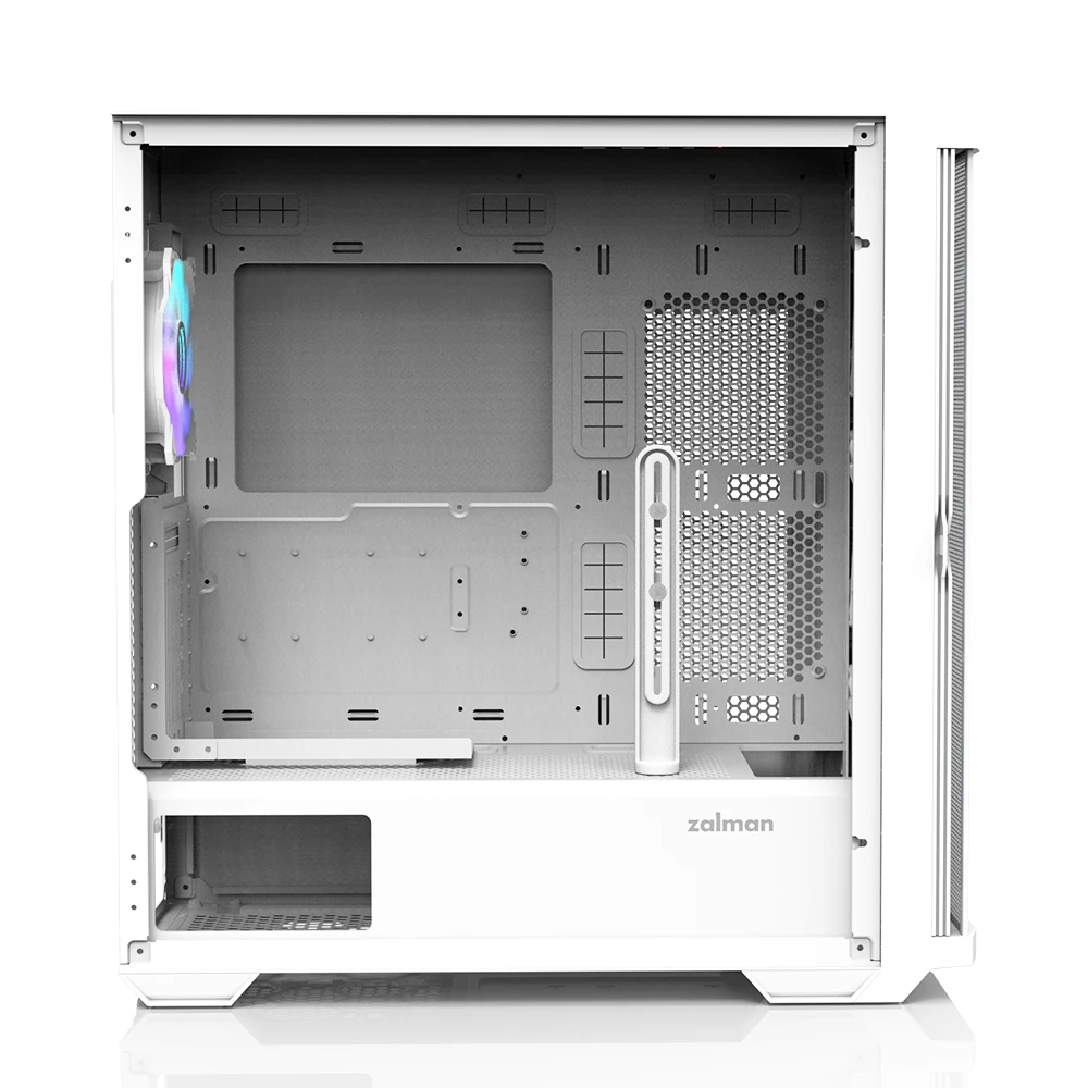 Zalman кутия Case EATX - Z10 DUO White - Mesh/Tempered Glass