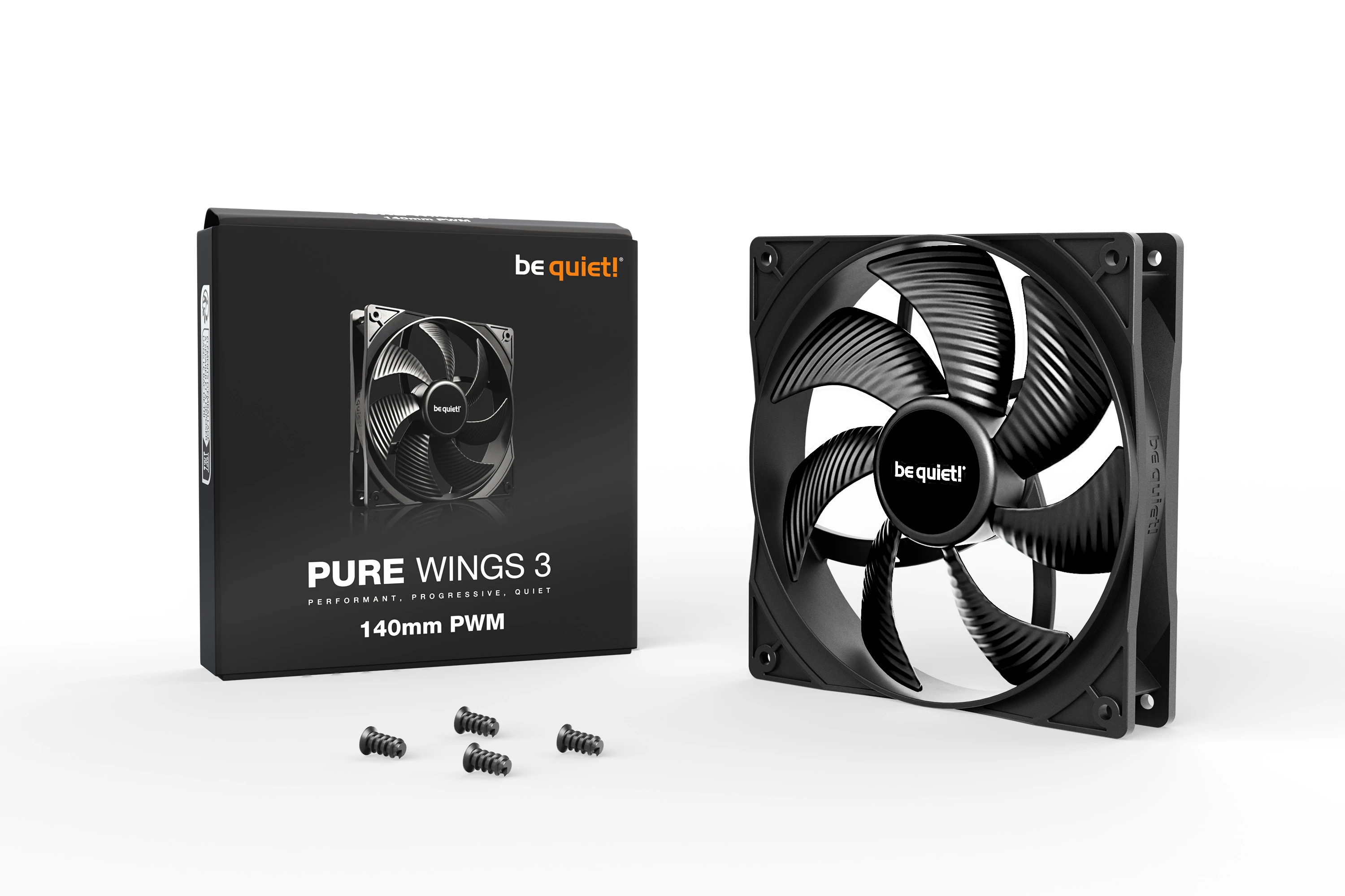 be quiet! вентилатор Fan 140mm - Pure Wings 3 140mm PWM