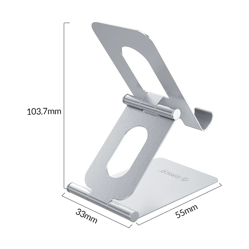 Orico стойка за телефон или таблет за бюро Phone/Tablet Holder - LST-S1-SV-BP