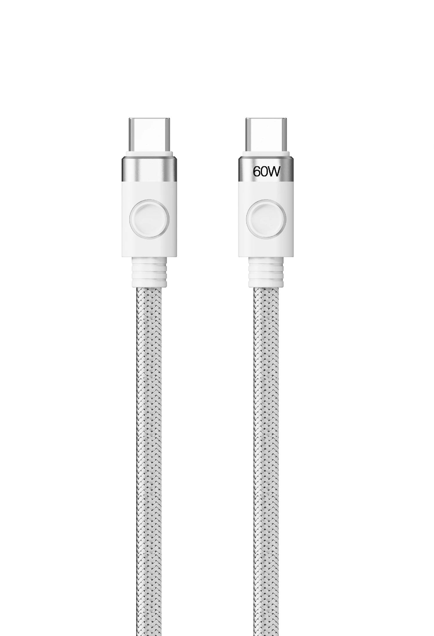 Orico кабел Cable USB C-to-C PD 60W Charging 1.0m White - CDX-60CC-WH