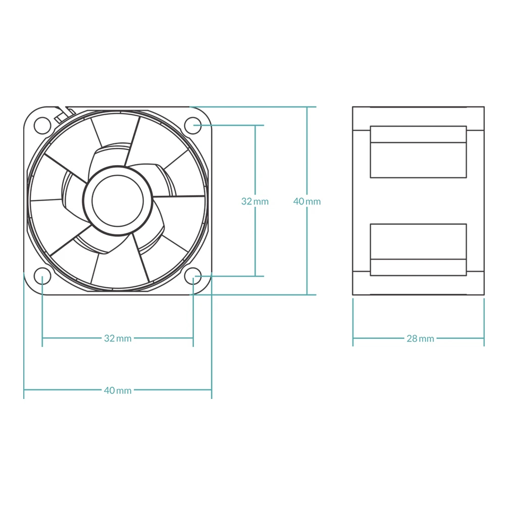 Arctic сървърен вентилатор Server Fan 40x40x28 Dual Ball - S4028-15K - ACFAN00264A
