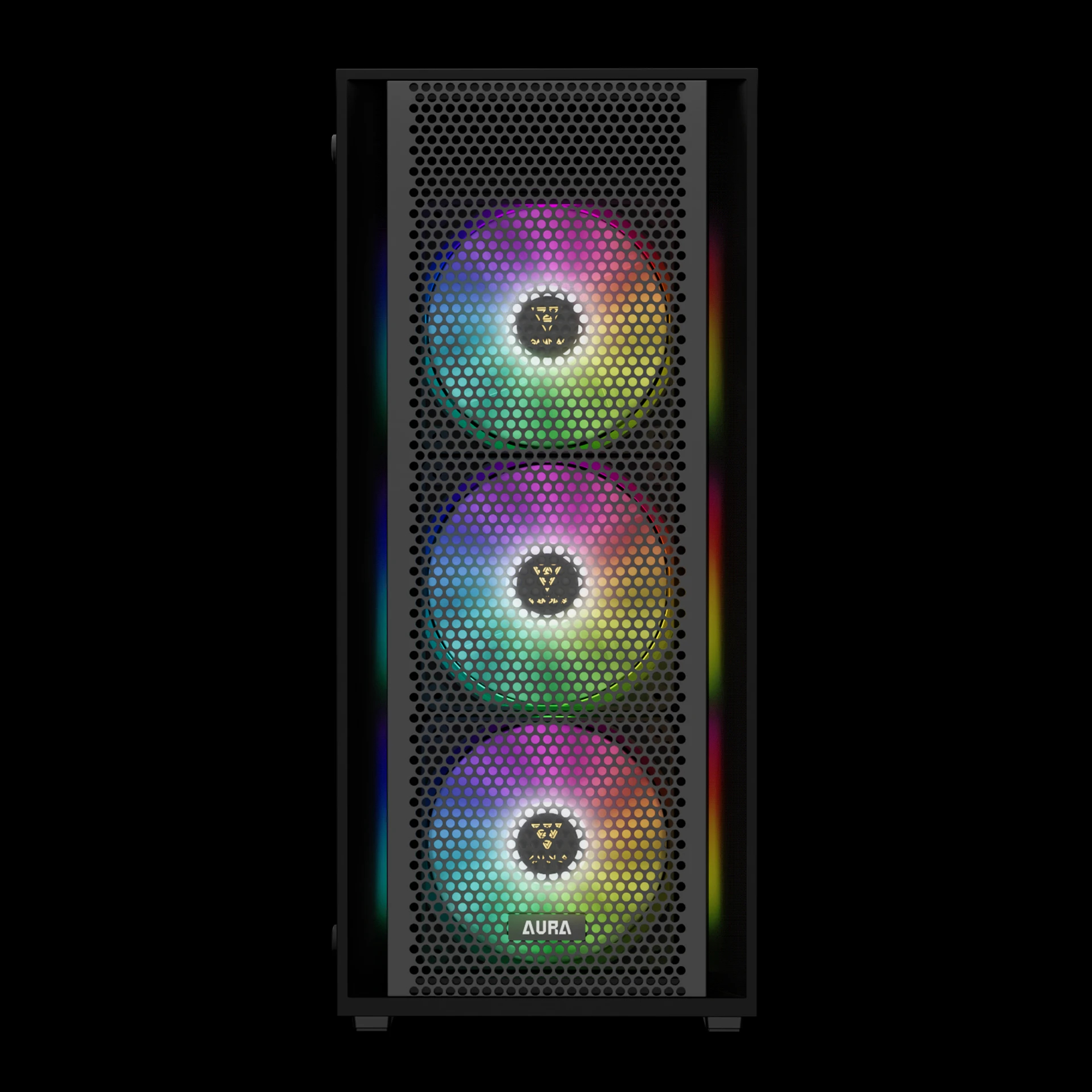 Gamdias кутия Case ATX - AURA GC2 Elite - Mesh, RGB, Tempered Glass
