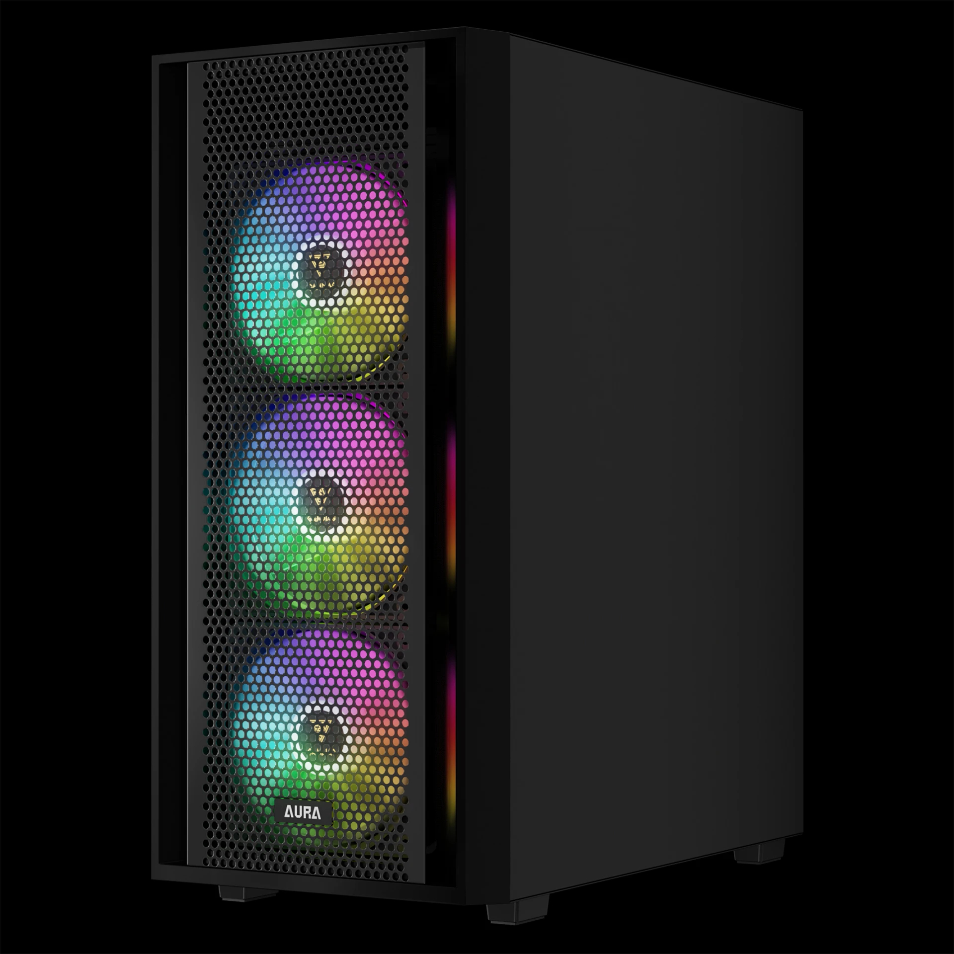 Gamdias кутия Case ATX - AURA GC2 Elite - Mesh, RGB, Tempered Glass
