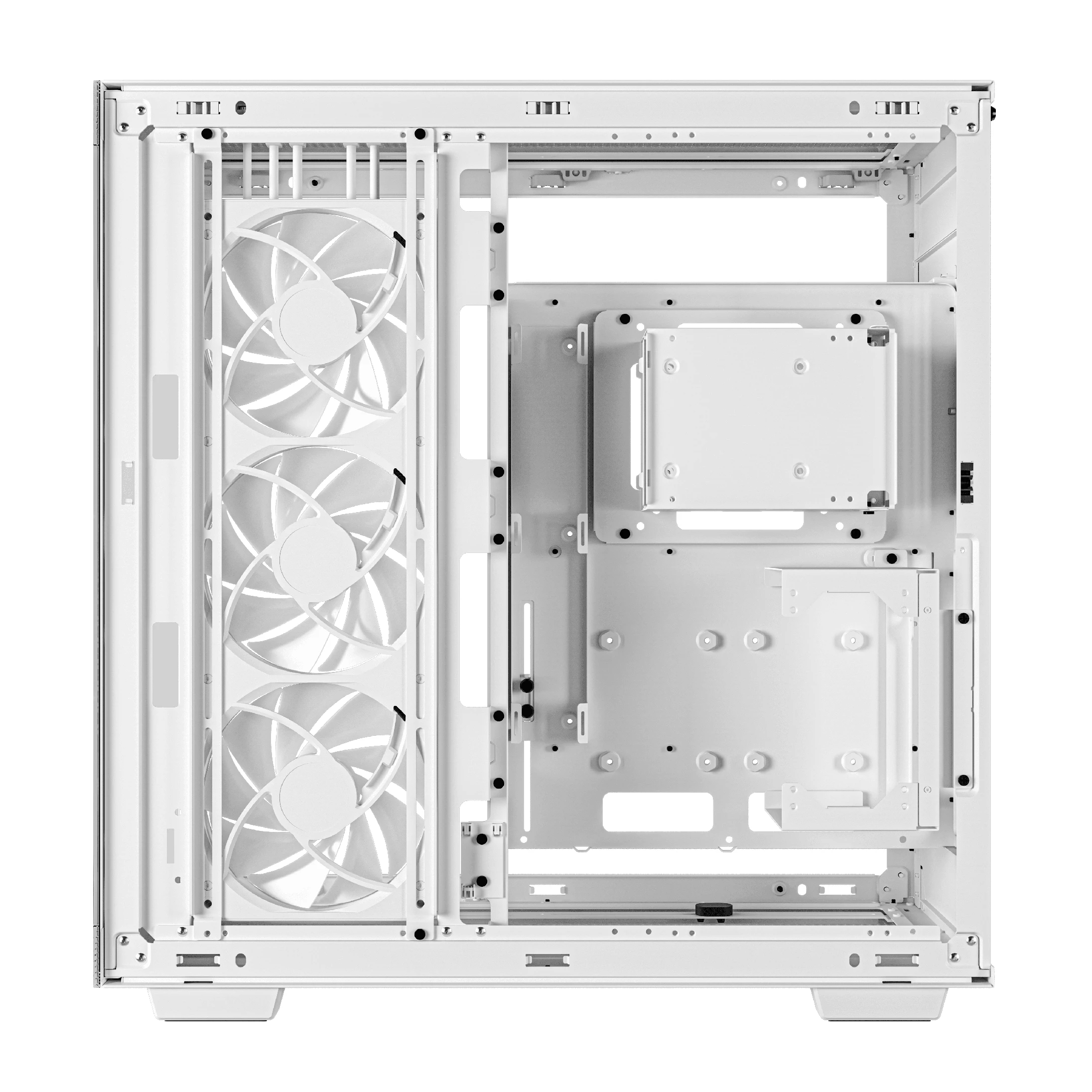 DeepCool кутия Case E-ATX - CH780 WH - Dual-Chamber