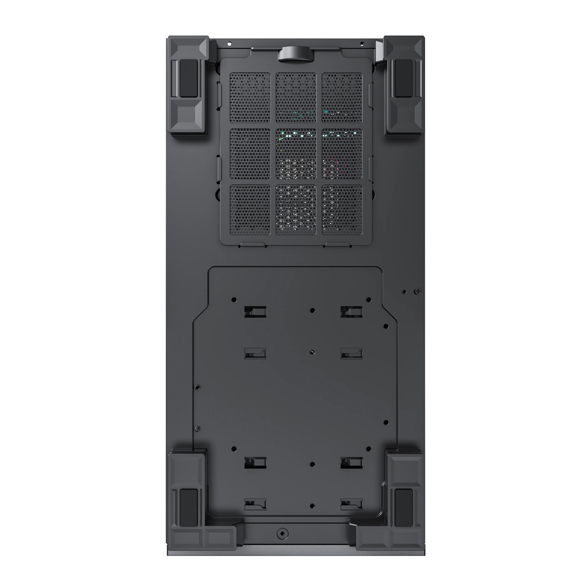 Montech кутия SKY TWO, Mid-tower Case, TG, 4x120mm ARGB Fans, Black