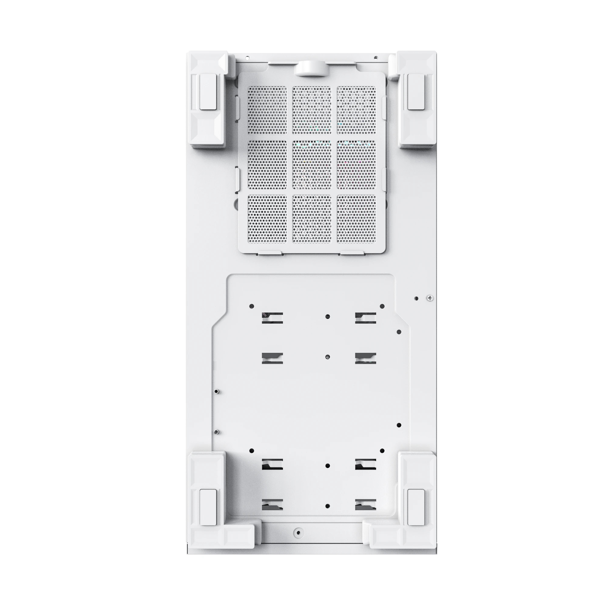 Montech кутия SKY TWO, Mid-tower Case, TG, 4x120mm ARGB Fans, White