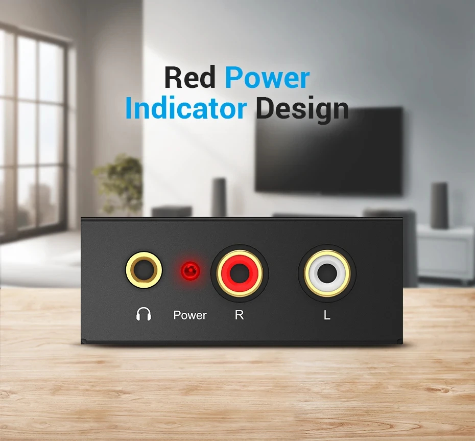 Vention аудио конвертор Analog Audio Convertor Optical/Coaxial F -> 2 x RCA/TRS 3.5mm F - BDFB0