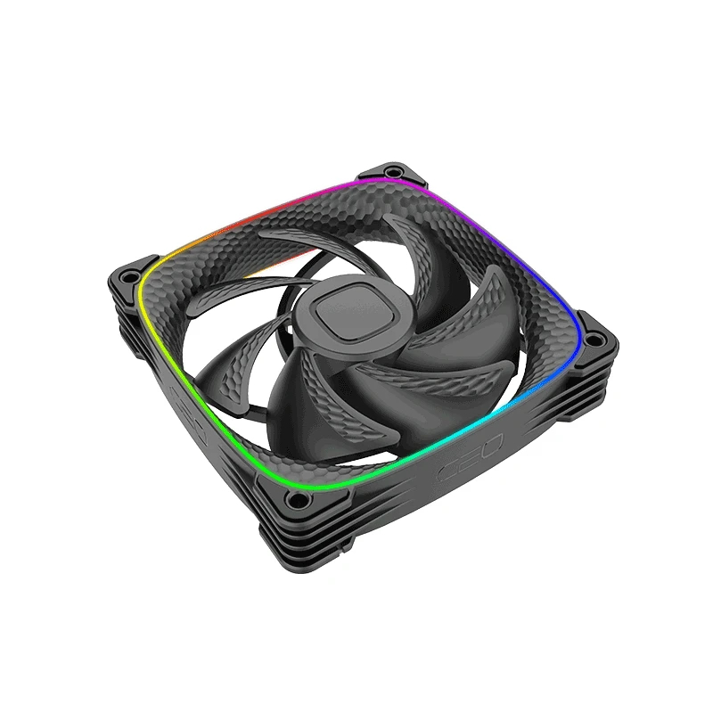 Geometric Future Комплект вентилатори Fan Pack 3-in-1 - Squama 2503B Black