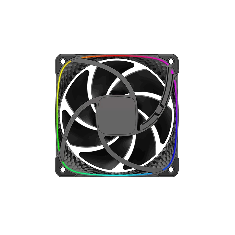 Geometric Future Комплект вентилатори Fan Pack 3-in-1 - Squama 2503B Black