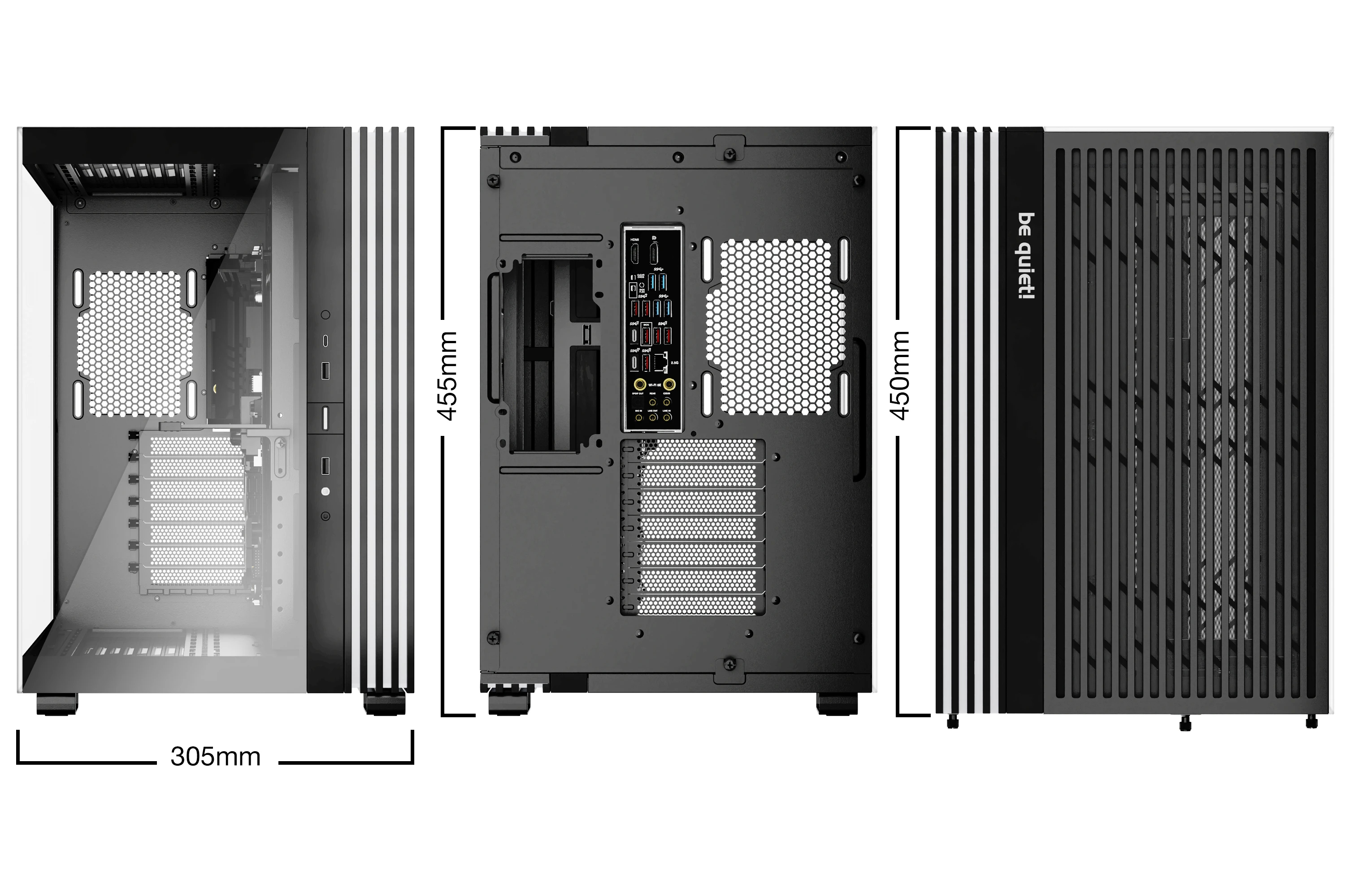 be quiet! кутия Case ATX - LIGHT BASE 600 DX Black