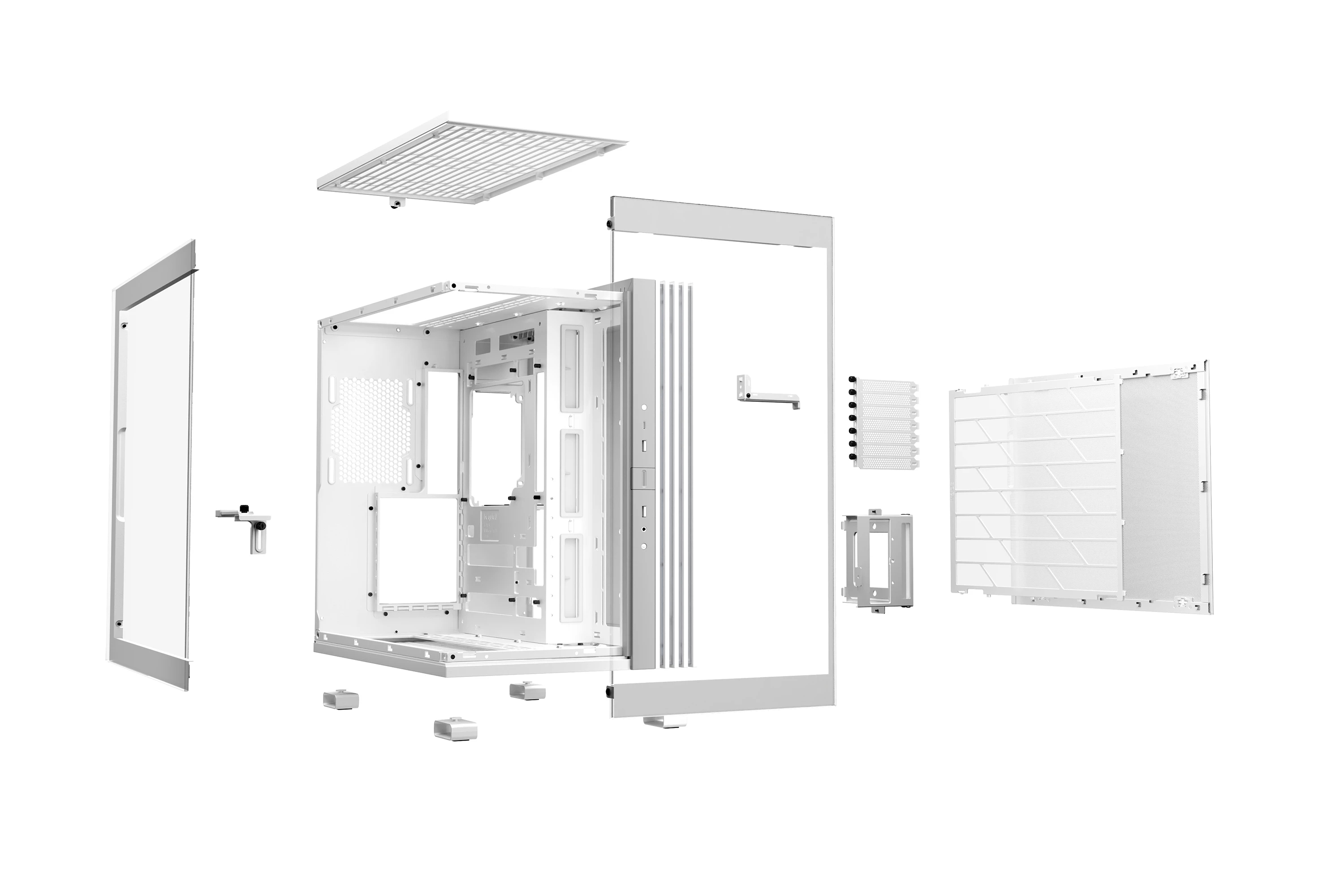 be quiet! кутия Case ATX - LIGHT BASE 600 DX White